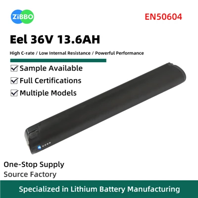 Batterie de vélo électrique anguille 36V 13,6AH