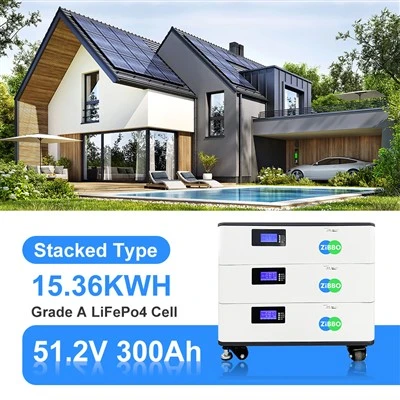 Cycle de vie empilé solaire de la batterie 51.2V 300Ah du stockage d'énergie résidentiel 15KWH long
