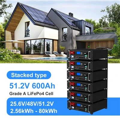 Rack solaire 30kwh monté 51.2V 600AH Classe A Batterie au lithium