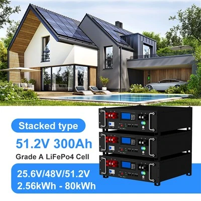 ZBPower Empilable 51.2V 300AH Batterie au lithium 6000 Life de cycle 15kwh